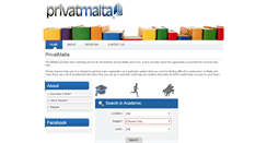 Desktop Screenshot of privatmalta.com